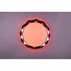 Reality Ando Deckenleuchte LED Chrom, 1-flammig, Fernbedienung -Smart Home Innenleuchten Verkäufe reality ando deckenleuchte r65101006 9