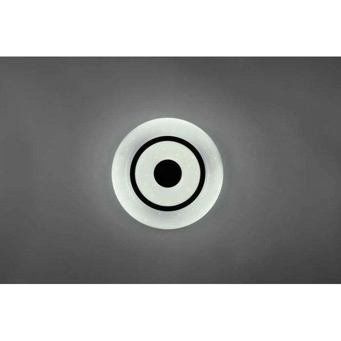 Reality Rana Deckenleuchte LED Schwarz, Weiß, 1-flammig, Fernbedienung, Farbwechsler 4 Reality Rana Deckenleuchte LED Schwarz, Weiß, 1-flammig, Fernbedienung, Farbwechsler – Bild 4