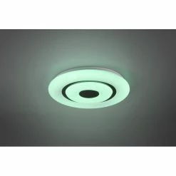 Reality Rana Deckenleuchte LED Schwarz, Weiß, 1-flammig, Fernbedienung, Farbwechsler 18 Reality Rana Deckenleuchte LED Schwarz, Weiß, 1-flammig, Fernbedienung, Farbwechsler -Smart Home Innenleuchten Verkäufe reality rana deckenleuchte r65081000 5