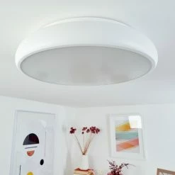 Hofstein Rhone Deckenleuchte LED Wei&szlig;, 1-flammig, Farbwechsler -Smart Home Innenleuchten Verkäufe rhone deckenleuchte h3550618 9