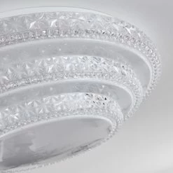 Hofstein Roseto Deckenleuchte LED Weiß, Transparent, Klar, 1-flammig, Fernbedienung -Smart Home Innenleuchten Verkäufe roseto deckenleuchte h3391389 2