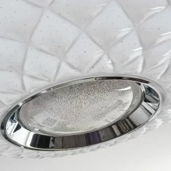 Hofstein Roseto Deckenleuchte LED Chrom, Weiß, Transparent, Klar, 1-flammig, Fernbedienung 14 Hofstein Roseto Deckenleuchte LED Chrom, Weiß, Transparent, Klar, 1-flammig, Fernbedienung -Smart Home Innenleuchten Verkäufe roseto deckenleuchte h3391402 2