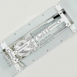 Hofstein Salmi Deckenleuchte LED Weiß, 1-flammig, Fernbedienung 43 Hofstein Salmi Deckenleuchte LED Weiß, 1-flammig, Fernbedienung -Smart Home Innenleuchten Verkäufe salmi deckenleuchte h3315279 21