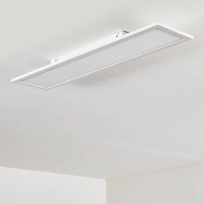 Hofstein Salmi Deckenleuchte LED Weiß, 1-flammig, Fernbedienung 4 Hofstein Salmi Deckenleuchte LED Weiß, 1-flammig, Fernbedienung – Bild 4