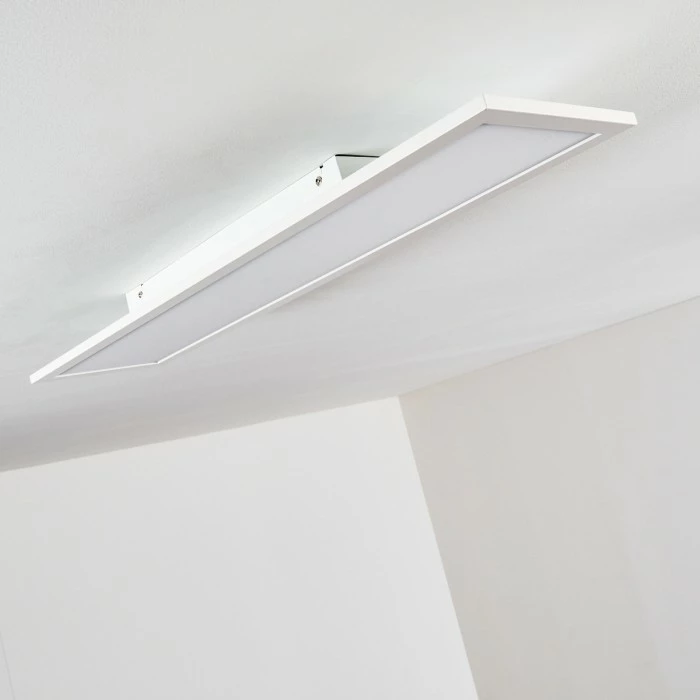 Hofstein Salmi Deckenleuchte LED Weiß, 1-flammig, Fernbedienung 10 Hofstein Salmi Deckenleuchte LED Weiß, 1-flammig, Fernbedienung – Bild 10