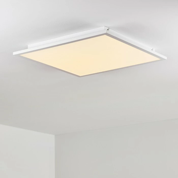 Hofstein Salmi Deckenpanel LED Weiß, 1-flammig, Fernbedienung, Farbwechsler 16 Hofstein Salmi Deckenpanel LED Weiß, 1-flammig, Fernbedienung, Farbwechsler – Bild 16