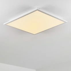 Hofstein Salmi Deckenpanel LED Weiß, 1-flammig, Fernbedienung, Farbwechsler 30 Hofstein Salmi Deckenpanel LED Weiß, 1-flammig, Fernbedienung, Farbwechsler -Smart Home Innenleuchten Verkäufe salmi deckenpanel h3312032 9