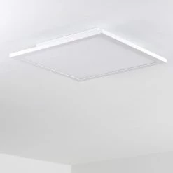 Hofstein Salmi Deckenpanel LED Wei&szlig;, 1-flammig, Fernbedienung, Farbwechsler -Smart Home Innenleuchten Verkäufe salmi deckenpanel h3325452 8