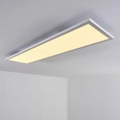 Hofstein Salmi Deckenpanel LED Weiß, 1-flammig, Fernbedienung, Farbwechsler 32 Hofstein Salmi Deckenpanel LED Weiß, 1-flammig, Fernbedienung, Farbwechsler -Smart Home Innenleuchten Verkäufe salmi deckenpanel h3325506 9