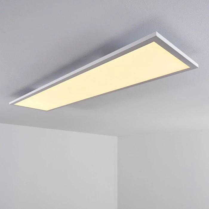 Hofstein Salmi Deckenpanel LED Weiß, 1-flammig, Fernbedienung, Farbwechsler 10 Hofstein Salmi Deckenpanel LED Weiß, 1-flammig, Fernbedienung, Farbwechsler – Bild 10