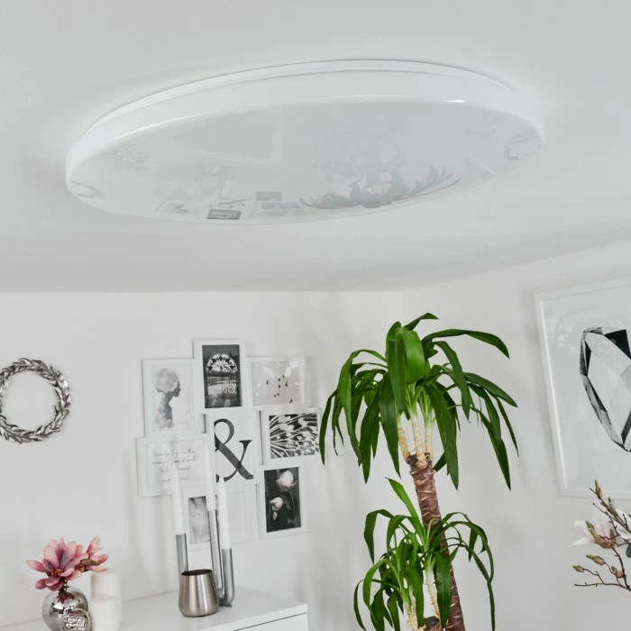 Hofstein Sweet Deckenpanel LED Weiß, 1-flammig, Fernbedienung 10 Hofstein Sweet Deckenpanel LED Weiß, 1-flammig, Fernbedienung – Bild 10