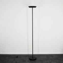 Hofstein Theron Deckenfluter LED Schwarz, 1-flammig, Fernbedienung -Smart Home Innenleuchten Verkäufe theron deckenfluter h3456606 7