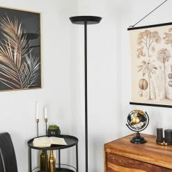 Hofstein Theron Deckenfluter LED Schwarz, 1-flammig, Fernbedienung -Smart Home Innenleuchten Verkäufe theron deckenfluter h3456606 9