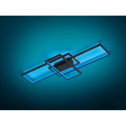 Trio Leuchten Thiago Deckenleuchte LED Anthrazit, 1-flammig, Fernbedienung, Farbwechsler -Smart Home Innenleuchten Verkäufe trio leuchten thiago deckenleuchte 652610342 3