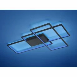 Trio Leuchten Thiago Deckenleuchte LED Anthrazit, 1-flammig, Fernbedienung, Farbwechsler 7 Trio Leuchten Thiago Deckenleuchte LED Anthrazit, 1-flammig, Fernbedienung, Farbwechsler -Smart Home Innenleuchten Verkäufe trio leuchten thiago deckenleuchte 652690342 3