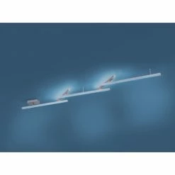 Trio Leuchten WiZ MELBY Deckenleuchte LED Nickel-Matt, 1-flammig, Fernbedienung, Farbwechsler -Smart Home Innenleuchten Verkäufe trio leuchten wiz melby deckenleuchte 651210507 2