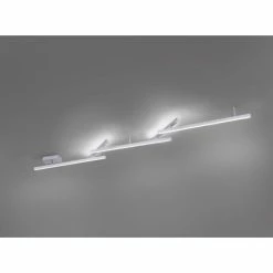Trio Leuchten WiZ MELBY Deckenleuchte LED Nickel-Matt, 1-flammig, Fernbedienung, Farbwechsler -Smart Home Innenleuchten Verkäufe trio leuchten wiz melby deckenleuchte 651210507 3