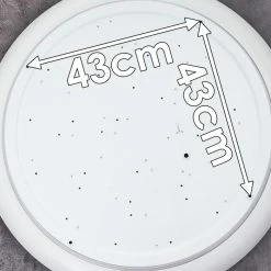 Hofstein Vejle Deckenpanel LED Weiß, 2-flammig, Farbwechsler -Smart Home Innenleuchten Verkäufe vejle deckenpanel h3372005 23