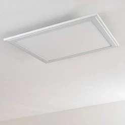 Hofstein Voisines Deckenpanel LED Weiß, 1-flammig, Fernbedienung, Farbwechsler -Smart Home Innenleuchten Verkäufe voisines deckenpanel h3267790 12