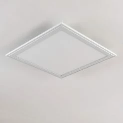 Hofstein Voisines Deckenpanel LED Weiß, 1-flammig, Fernbedienung, Farbwechsler -Smart Home Innenleuchten Verkäufe voisines deckenpanel h3267790 23