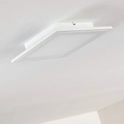 Hofstein Voisines Deckenpanel LED Wei&szlig;, 1-flammig, Fernbedienung, Farbwechsler -Smart Home Innenleuchten Verkäufe voisines deckenpanel h3306154 do1 11