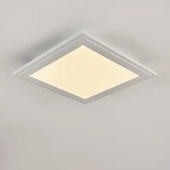 Hofstein Voisines Deckenpanel LED Wei&szlig;, 1-flammig, Fernbedienung, Farbwechsler -Smart Home Innenleuchten Verkäufe voisines deckenpanel h3306154 do1 15