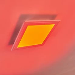 Hofstein Voisines Deckenpanel LED Wei&szlig;, 1-flammig, Fernbedienung, Farbwechsler -Smart Home Innenleuchten Verkäufe voisines deckenpanel h3306154 do1 16