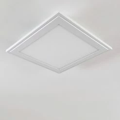 Hofstein Voisines Deckenpanel LED Wei&szlig;, 1-flammig, Fernbedienung, Farbwechsler -Smart Home Innenleuchten Verkäufe voisines deckenpanel h3306154 do1 19