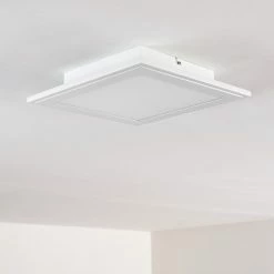 Hofstein Voisines Deckenpanel LED Wei&szlig;, 1-flammig, Fernbedienung, Farbwechsler -Smart Home Innenleuchten Verkäufe voisines deckenpanel h3306154 do1 21