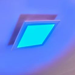 Hofstein Voisines Deckenpanel LED Wei&szlig;, 1-flammig, Fernbedienung, Farbwechsler -Smart Home Innenleuchten Verkäufe voisines deckenpanel h3306154 do1 24