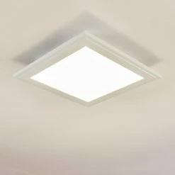 Hofstein Voisines Deckenpanel LED Wei&szlig;, 1-flammig, Fernbedienung, Farbwechsler -Smart Home Innenleuchten Verkäufe voisines deckenpanel h3306154 do1 6