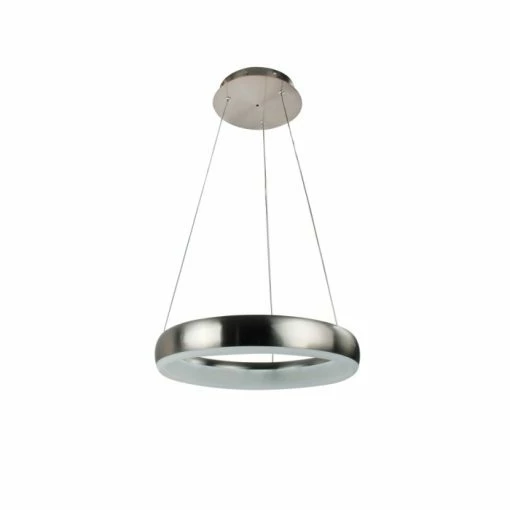 Wofi Leuchten WOFI CLINT Pendelleuchte LED Nickel-Matt, 1-flammig, Fernbedienung -Smart Home Innenleuchten Verkäufe wofi clint pendelleuchte 6481 01 64 8401 0
